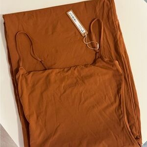 SKIMS Fits everybody slip dress Bronze